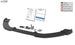 Front Spoiler VARIO-X for SEAT Ibiza 6J Facelift FR 04/2012+ Front Lip Splitter - RDX - Front Lip - RDX - RDFAVX30040