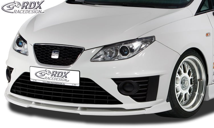 Front Spoiler VARIO-X for SEAT Ibiza 6J with for SEAT Aerodynamik-Kit -03/2012 Front Lip Splitter - RDX - Front Lip - RDX - RDFAVX30019