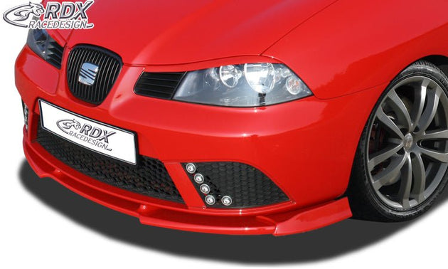 Front Spoiler VARIO-X for SEAT Ibiza 6L FR / Facelift 2006+ (not Cupra) Front Lip Splitter RDX - RDX - RDFAVX30025