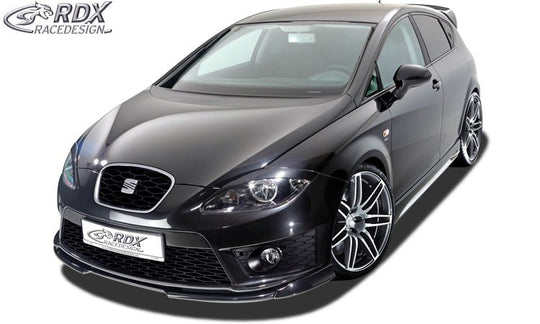 Front Spoiler VARIO-X for SEAT Leon 1P Facelift 2009+ FR & Cupra Front Lip Splitter - RDX - Front Lip - RDX - RDFAVX30020