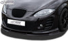 Front Spoiler VARIO-X for SEAT Leon 1P for SEAT Aerodynamik-Kit Front Lip Splitter RDX - RDX - RDFAVX30505