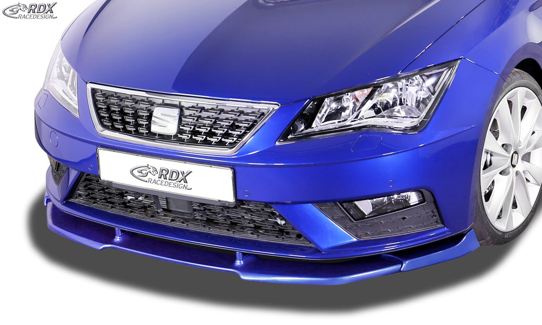 Front Spoiler VARIO-X for SEAT Leon 5F 2017+ (incl. SC, ST) Front Lip Splitter - RDX - Front Lip - RDX - RDFAVX30823