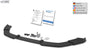 Front Spoiler VARIO-X for SEAT Leon 5F 2017+ (incl. SC, ST) Front Lip Splitter - RDX - Front Lip - RDX - RDFAVX30823