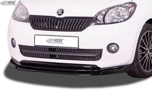Frontspoiler VARIO-X für SKODA Citigo (2011-2017, auch Monte Carlo) Frontlippe Splitter - RDX
