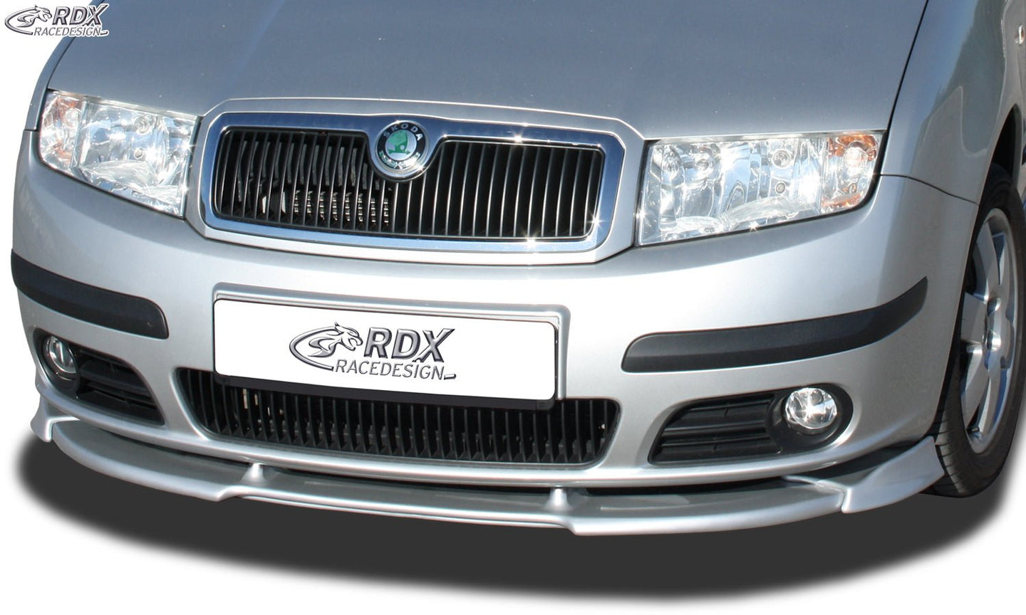 Front Spoiler VARIO-X for SKODA Fabia 1 (6Y) 2004+ (not GT / RS) Front Lip Splitter - RDX - Front Lip - RDX - RDFAVX30756