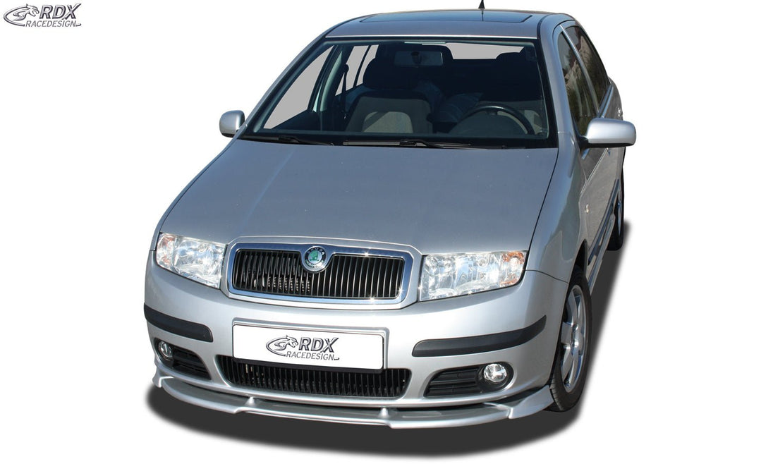Front Spoiler VARIO-X for SKODA Fabia 1 (6Y) 2004+ (not GT / RS) Front Lip Splitter - RDX - Front Lip - RDX - RDFAVX30756