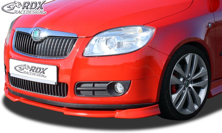 Front Spoiler VARIO-X for SKODA Fabia 2 Typ 5J -2010 (also for Roomster) Front Lip Splitter - RDX - Front Lip - RDX - RDFAVX30517