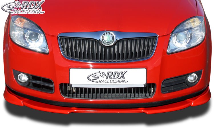 Front Spoiler VARIO-X for SKODA Fabia 2 Typ 5J -2010 (also for Roomster) Front Lip Splitter - RDX - Front Lip - RDX - RDFAVX30517