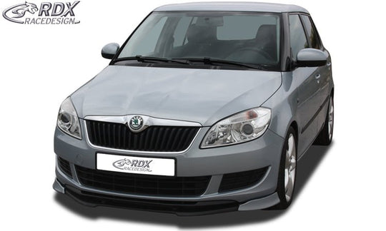 Front Spoiler VARIO-X for SKODA Fabia 2 Typ 5J 2010+ (also for Roomster & Praktik) Front Lip Splitter - RDX - Front Lip - RDX - RDFAVX30518