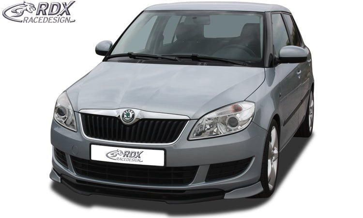 Front Spoiler VARIO-X for SKODA Fabia 2 Typ 5J 2010+ (also for Roomster & Praktik) Front Lip Splitter - RDX - Front Lip - RDX - RDFAVX30518