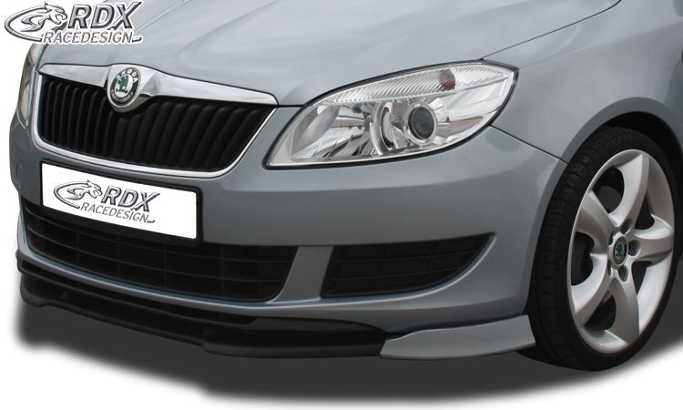 Front Spoiler VARIO-X for SKODA Fabia 2 Typ 5J 2010+ (also for Roomster & Praktik) Front Lip Splitter - RDX - Front Lip - RDX - RDFAVX30518