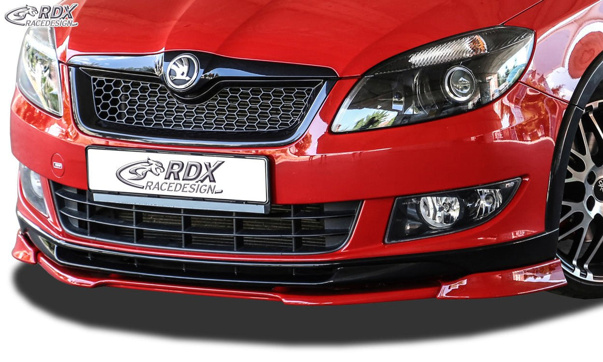 Front Spoiler VARIO-X for SKODA Fabia 2 Typ 5J 2010+ Monte Carlo Front Lip Splitter - RDX - Front Lip - RDX - RDFAVX30711