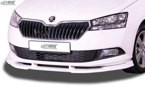 Spoiler delantero VARIO-X para SKODA Fabia 3 (5J/NJ) 2019+ Splitter de labio delantero - RDX