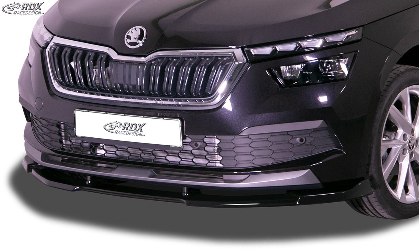 Front Spoiler VARIO-X for SKODA Kamiq (NW) Front Lip Splitter - RDX - Front Lip - RDX - RDFAVX30950