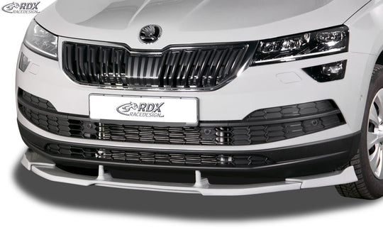 Front Spoiler VARIO-X for SKODA Karoq (NU) 2017+ Front Lip Splitter - RDX - Front Lip - RDX - RDFAVX30865