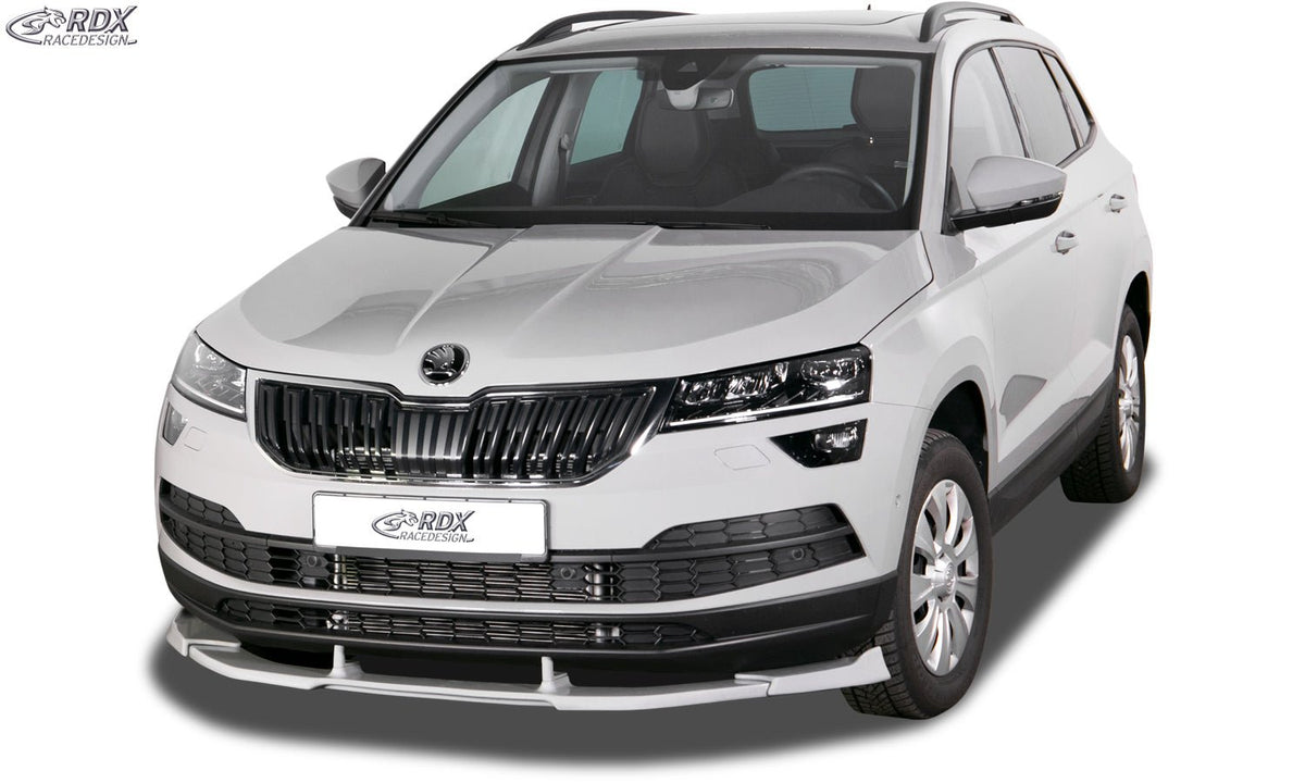 Front Spoiler VARIO-X for SKODA Karoq (NU) 2017+ Front Lip Splitter - RDX - Front Lip - RDX - RDFAVX30865