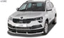 Front Spoiler VARIO-X for SKODA Karoq (NU) 2017+ Front Lip Splitter - RDX - Front Lip - RDX - RDFAVX30865