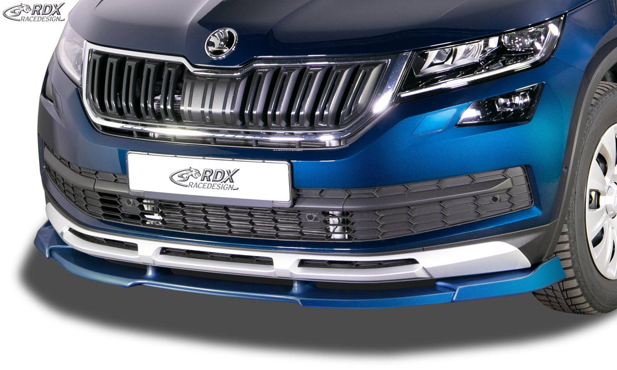 Front Spoiler VARIO-X for SKODA Kodiaq Scout (NS) Front Lip Splitter - RDX - Front Lip - RDX - RDFAVX30866