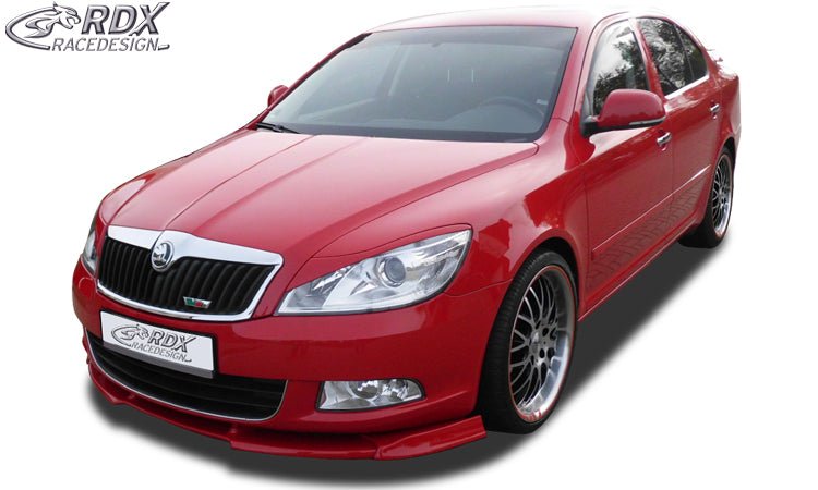 Front Spoiler VARIO-X for SKODA Octavia 2 Facelift Typ 1Z 2008+ (not RS) Front Lip Splitter - RDX - Front Lip - RDX - RDFAVX30521