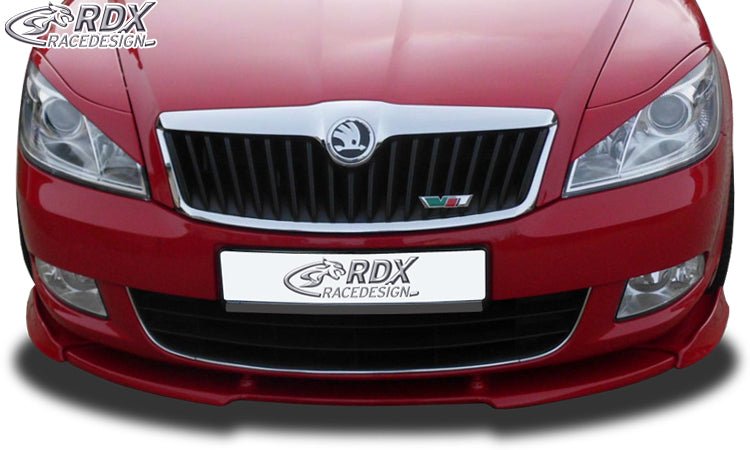 Front Spoiler VARIO-X for SKODA Octavia 2 Facelift Typ 1Z 2008+ (not RS) Front Lip Splitter - RDX - Front Lip - RDX - RDFAVX30521