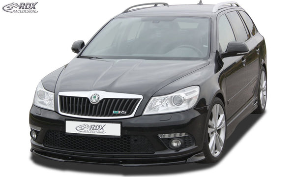 Spoiler delantero VARIO-X para SKODA Octavia 2 RS Facelift Typ 1Z 2008+ Splitter de labio delantero - RDX
