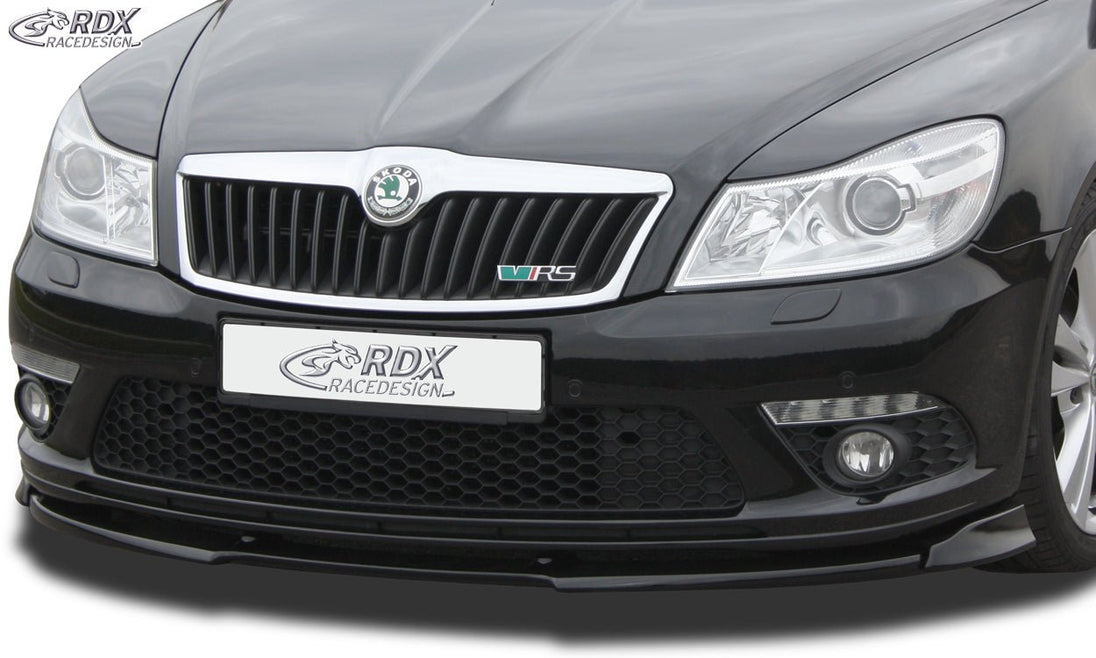 Front Spoiler VARIO-X for SKODA Octavia 2 RS Facelift Typ 1Z 2008+ Front Lip Splitter - RDX - Front Lip - RDX - RDFAVX30522