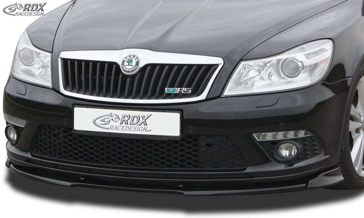 Front Spoiler VARIO-X for SKODA Octavia 2 RS Facelift Typ 1Z 2008+ Front Lip Splitter - RDX - Front Lip - RDX - RDFAVX30522