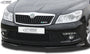 Front Spoiler VARIO-X for SKODA Octavia 2 RS Facelift Typ 1Z 2008+ Front Lip Splitter - RDX - Front Lip - RDX - RDFAVX30522
