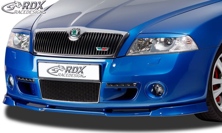 Front Spoiler VARIO-X for SKODA Octavia 2 RS Typ 1Z -2008 Front Lip Splitter - RDX - Front Lip - RDX - RDFAVX30038
