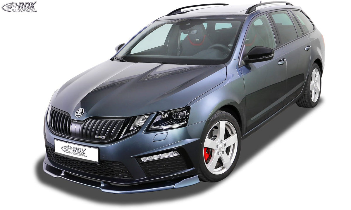 Front Spoiler VARIO-X for SKODA Octavia 3 (5E) RS Facelift 2017+ Front Lip Splitter - RDX - Front Lip - RDX - RDFAVX30800