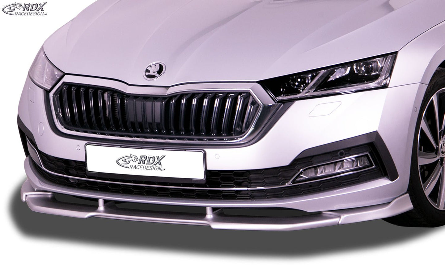 Front Spoiler VARIO-X for SKODA Octavia 4 / IV (NX) Front Lip Splitter - RDX - Front Lip - RDX - RDFAVX30946