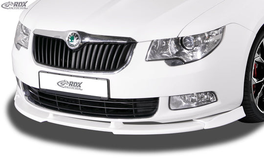 Front Spoiler VARIO-X for SKODA Superb 2 (3T) 2008-2013 Front Lip Splitter - RDX - Front Lip - RDX - RDFAVX30101