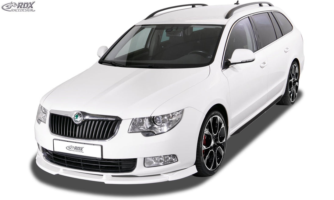 Front Spoiler VARIO-X for SKODA Superb 2 (3T) 2008-2013 Front Lip Splitter - RDX - Front Lip - RDX - RDFAVX30101