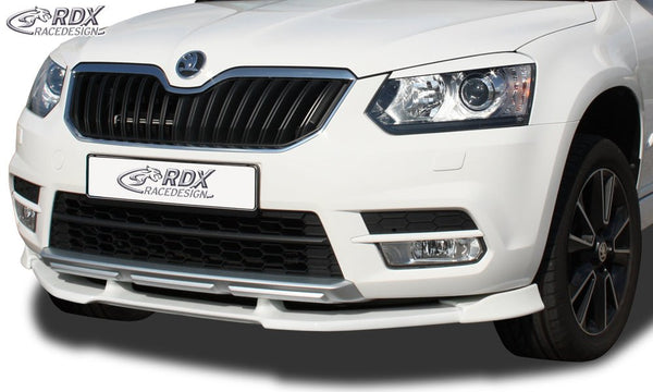 Spoiler delantero VARIO-X para SKODA Yeti 2014+ Splitter de labio delantero - RDX