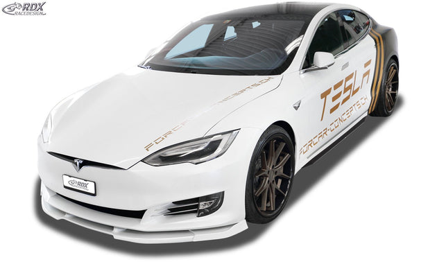 Front Spoiler VARIO-X for TESLA Model S 2016+ Front Lip Splitter - RDX - Front Lip - RDX - RDFAVX30805
