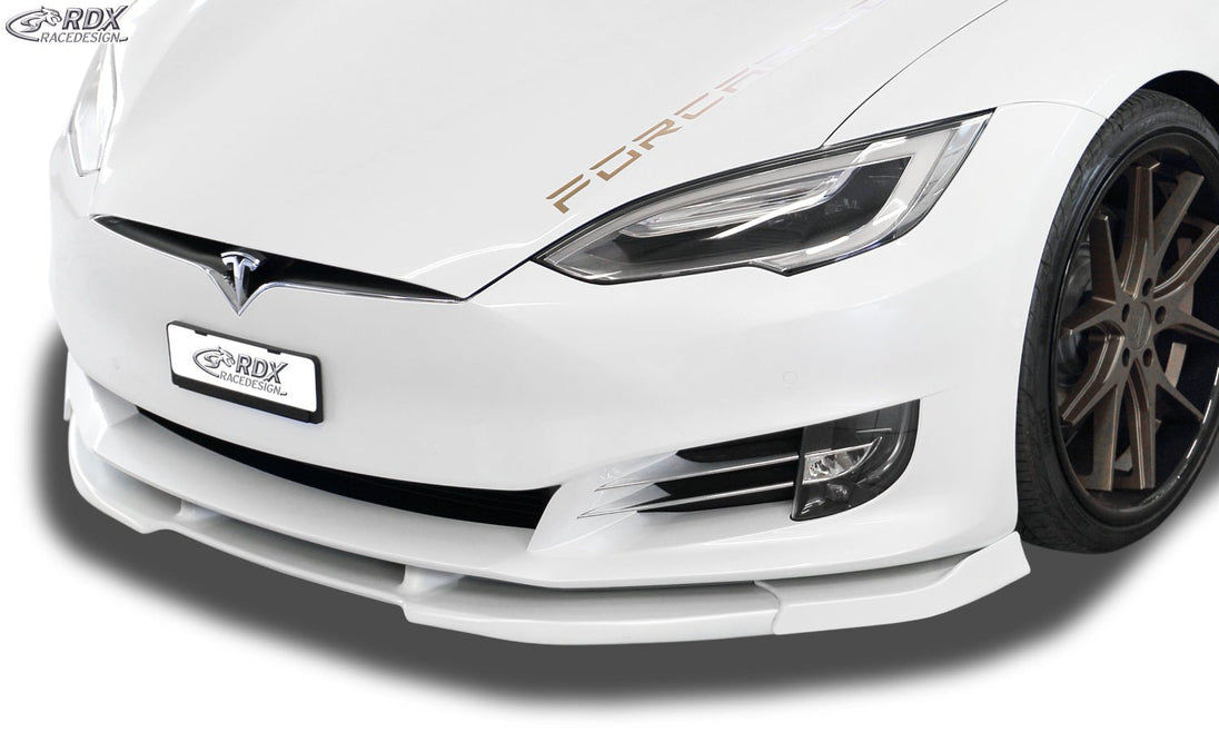 Front Spoiler VARIO-X for TESLA Model S 2016+ Front Lip Splitter - RDX - Front Lip - RDX - RDFAVX30805