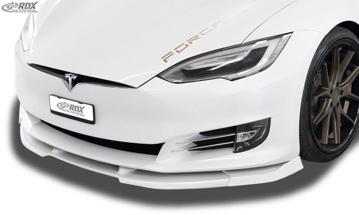 Front Spoiler VARIO-X for TESLA Model S 2016+ Front Lip Splitter - RDX - Front Lip - RDX - RDFAVX30805