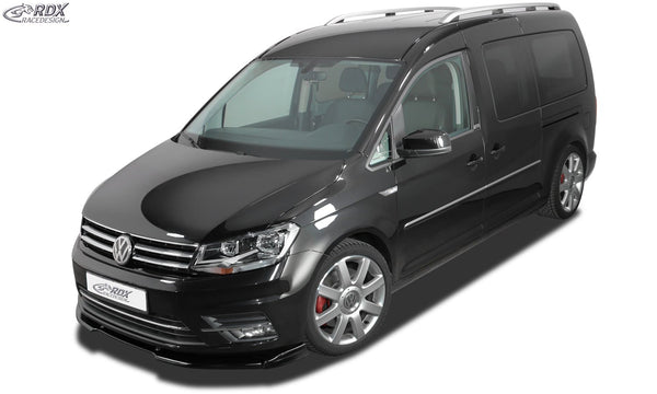 Alerón delantero VARIO-X para VW Caddy 2K (2015-2020) con divisor de labio delantero "V1" - RDX
