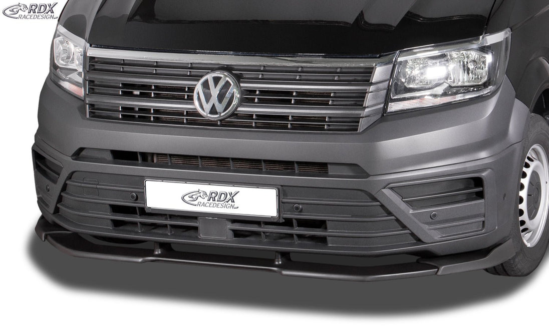 Front Spoiler VARIO-X for VW Crafter & MAN TGE (2017-present) Front Lip Splitter - RDX - RDX - RDFAVX30217
