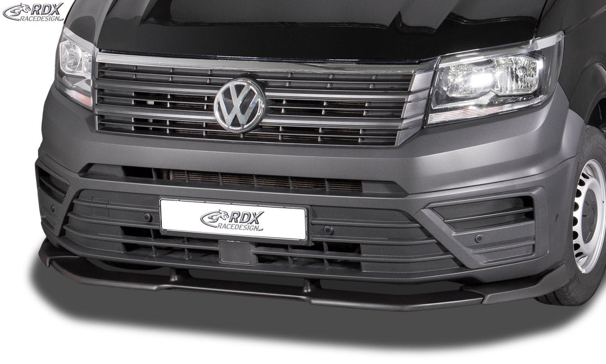 Front Spoiler VARIO-X for VW Crafter & MAN TGE (2017-present) Front Lip Splitter - RDX - RDX - RDFAVX30217