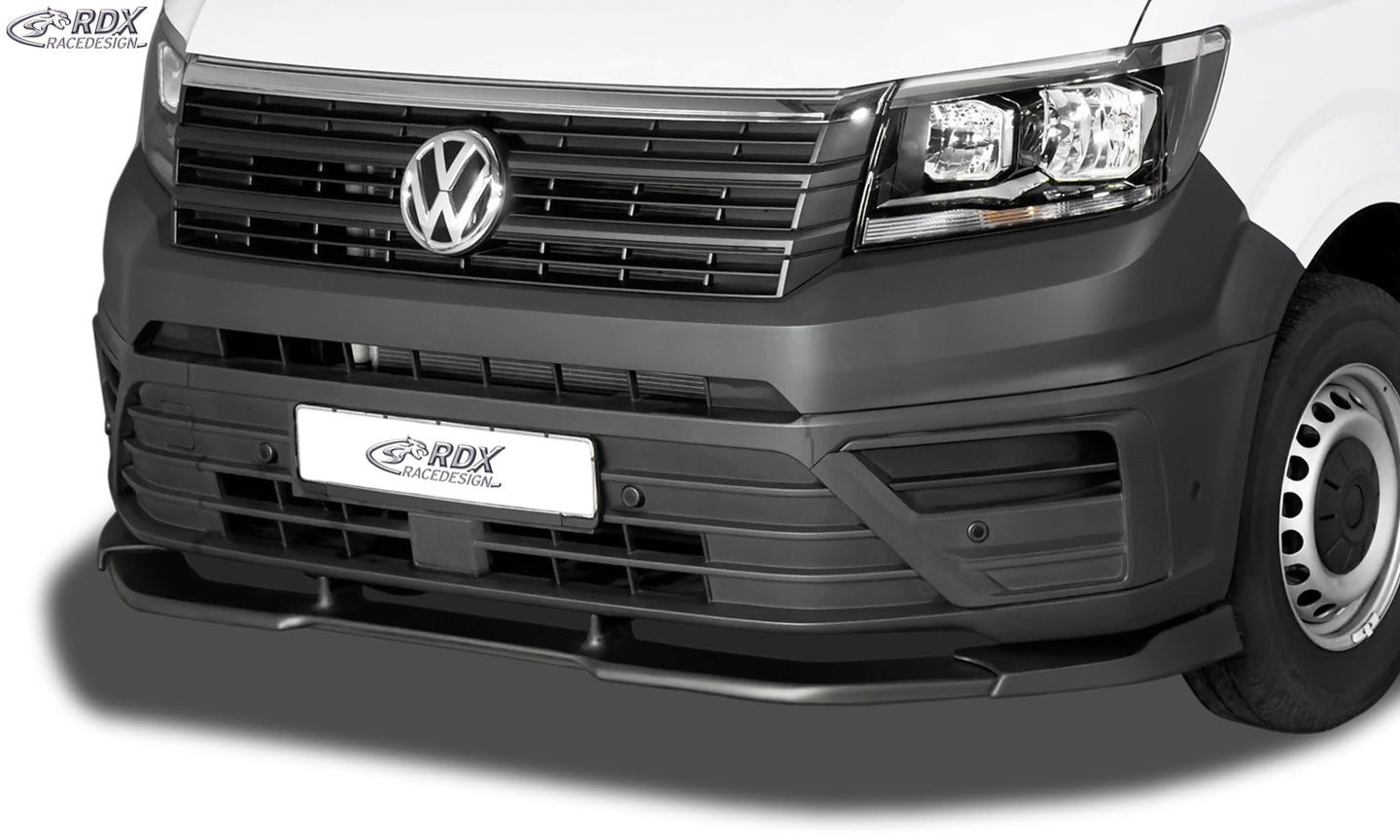 Front Spoiler VARIO-X for VW Crafter & MAN TGE (2017-present) Front Lip Splitter - RDX - RDX - RDFAVX30217
