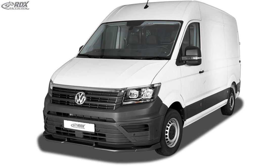 Front Spoiler VARIO-X for VW Crafter & MAN TGE (2017-present) Front Lip Splitter - RDX - RDX - RDFAVX30217