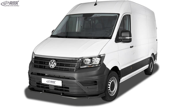 Front Spoiler VARIO-X for VW Crafter & MAN TGE (2017-present) Front Lip Splitter - RDX - RDX - RDFAVX30217