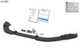 Front Spoiler VARIO-X for VW Golf 7 Facelift 2017+ Front Lip Splitter - RDX - Front Lip - RDX - RDFAVX30802