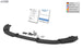 Front Spoiler VARIO-X for VW Golf 7 Facelift 2017+ R-Line & R Front Lip Splitter - RDX - Front Lip - RDX - RDFAVX30837