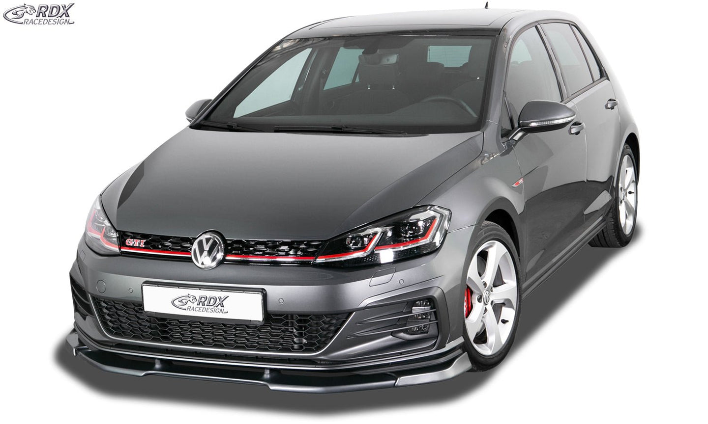 Front Spoiler VARIO-X for VW Golf 7 GTI / GTD / GTE Facelift 2017+ Front Lip Splitter - RDX - Front Lip - RDX - RDFAVX30847
