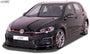 Front Spoiler VARIO-X for VW Golf 7 GTI TCR Facelift 2017+ Front Lip Splitter - RDX - Front Lip - RDX - RDFAVX30951