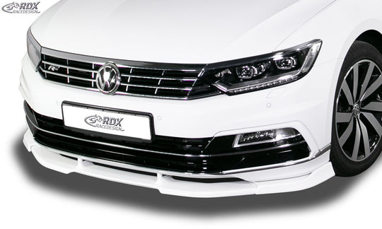 Front Spoiler VARIO-X for VW Passat 3G B8 R-Line 2014-2019 Front Lip Splitter - RDX - RDFAVX30045