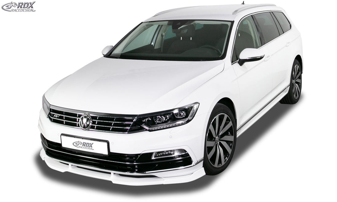 Front Spoiler VARIO-X for VW Passat 3G B8 R-Line 2014-2019 Front Lip Splitter - RDX - RDFAVX30045
