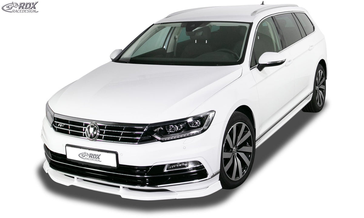 Front Spoiler VARIO-X for VW Passat 3G B8 R-Line 2014-2019 Front Lip Splitter - RDX - RDFAVX30045